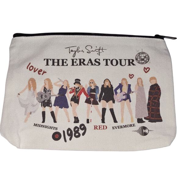 Taylor Swift New Eras Tour canvas tote & makeup bag set - Picture 1 of 10